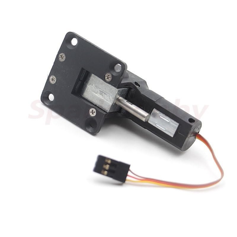3.5KG 40g PZ-15090SN Servo Electric Retractable Worm Metal Landing Gear With Steering JR Plug For RC Fixed Wing Multicopter(1PC standard)