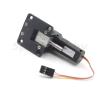3.5KG 40g PZ-15090SN Servo Electric Retractable Worm Metal Landing Gear With Steering JR Plug For RC Fixed Wing Multicopter(1PC standard) view 1