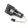 3.5KG 40g PZ-15090SN Servo Electric Retractable Worm Metal Landing Gear With Steering JR Plug For RC Fixed Wing Multicopter(1PC standard) view 4