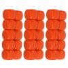 Yinhing 30PCS 16mm Dice Cubes for DIY Games Teaching Plastic Rounded Edges Customizable Sticker Friendly Dice Set for Crafting Math Party Fun (Orange) view 3