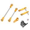 Rc Upgrade Spare Parts for Wltoys 284131 284010 K969 K979 K989 P929 284161 Metal Servo Arm Remote Control Car Metal Upgrade Accessories(Yellow) view 1
