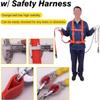 Lineman Climbing Spikes with Harness - 200kg Load Capacity Utility Pole Climbing Shoe Set for Outdoor Use(50cm) view 4