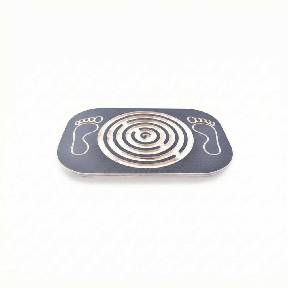 KQFCAZRE Kids Balance Open-Ended Learning Wooden Balance Board Wooden Wobble Board for Home