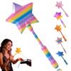 Qeskznf Credit Card Wand, Magic Wand Credit Card Holder, 3D Printed Credit Card Wand Tap to Pay, Fairy Wand Tap to Pay Card Holder for Women Men (Rainbow) view 1