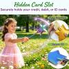 Qeskznf Credit Card Wand, Magic Wand Credit Card Holder, 3D Printed Credit Card Wand Tap to Pay, Fairy Wand Tap to Pay Card Holder for Women Men (Rainbow) view 2