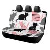 Supdreamc Comfortable Car Seat Protectors Compatible with 90% Vehicles Car Accessories for All Seasons, Anti-Slip Cute Cats Seat Pad Protectors, Auto Supplies view 1