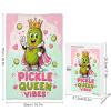 Pickle Vibes Wooden Jigsaw Puzzle 1000 PCS, Wood Puzzle with Storage Box, Decorative Puzzle for Adults, Indoor Leisure Activity view 2