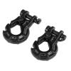 RC Automobiles Parts for Axial for Scx10 1/10 2PCS RC Metal Trailer Hook Winch Hook Decoration Upgrade Parts Repair Modified Replacement view 3