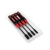RC Automobiles Parts for 4 Piece Set Titanium Alloy Plating 4.0 5.5 7 8mm Hex Nut Wrench Socket Tool Kit RC Model Car Aircraft Parts(Red Round) view 1