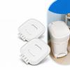 2-Pack Replacement Lid Compatible with Diaper Genie Complete Pail, Upgraded Durable Hinge & Odor Control Sealing Assembly for Baby Nursery Diaper Disposal, White view 1