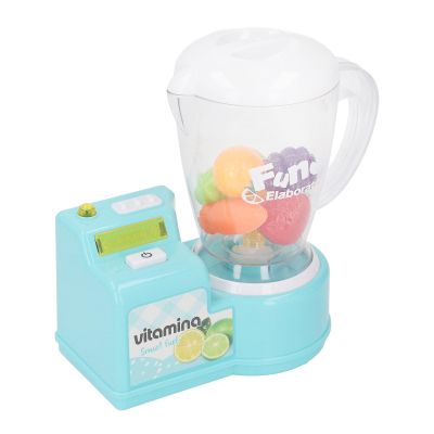 Chiyyak Interactive Educational Mixing Toy for Pretending Kitchen Safe ABS Material Juicer Juicer Toy Set for Boys and Girls (Green)
