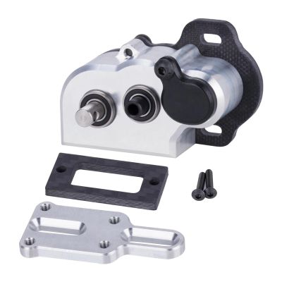 48 Pitch Ultralight Portal Transmission Gearbox with Slipper Pad for 1/10 LCG Chassis, Cheater Rigs, Capra, SCX10 III, AR45 Axle