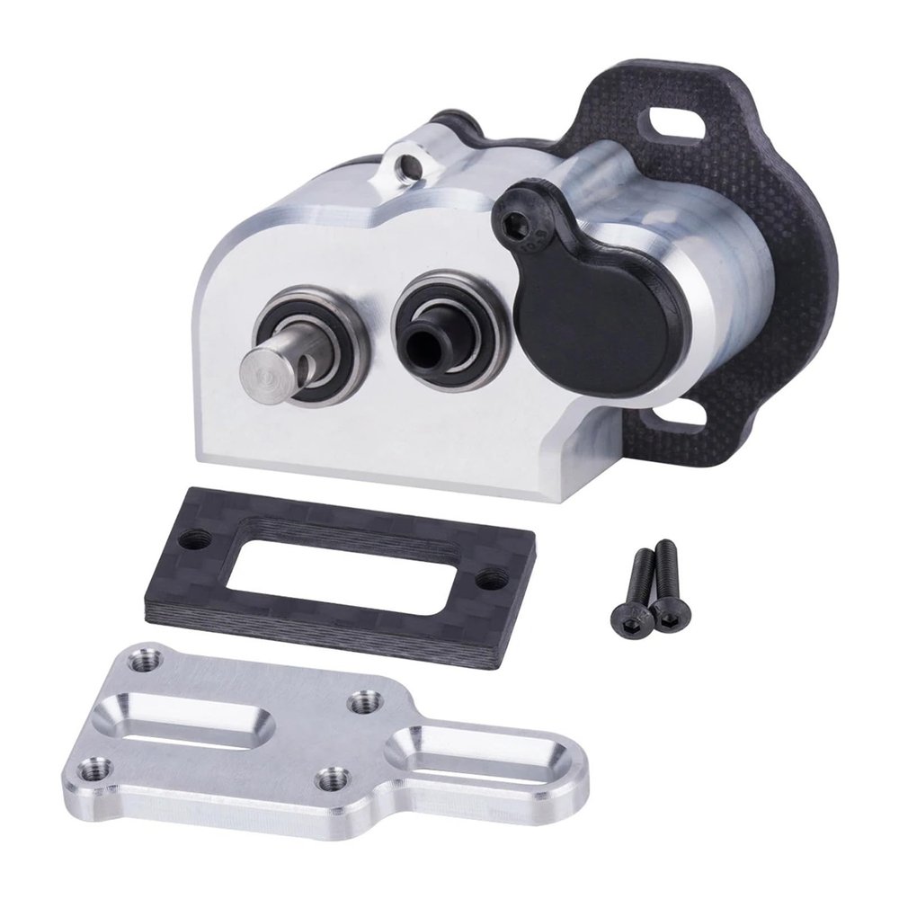 48 Pitch Ultralight Portal Transmission Gearbox with Slipper Pad for 1/10 LCG Chassis, Cheater Rigs, Capra, SCX10 III, AR45 Axle