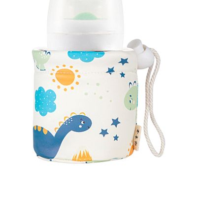 Milk Bottle Sleeve Cover PU Leather Bottle Warmer Sleeve