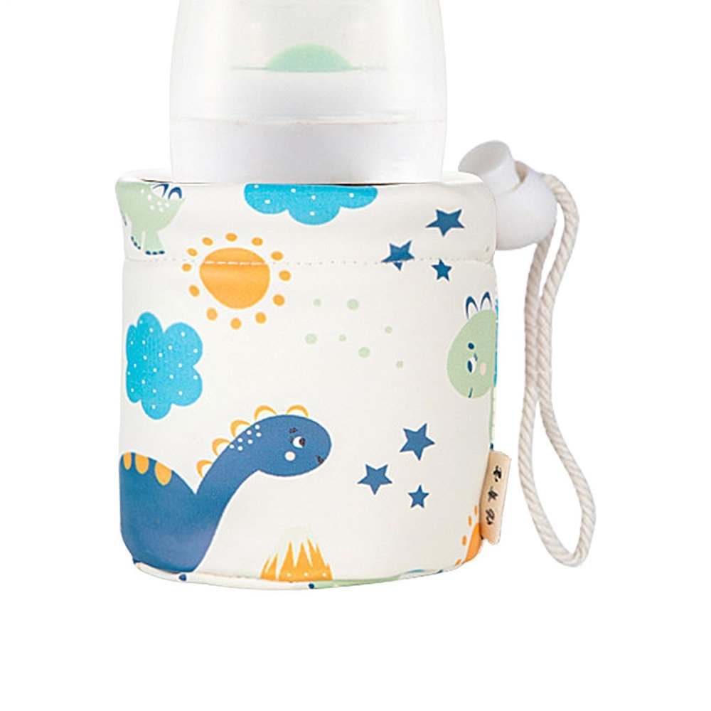 Milk Bottle Sleeve Cover PU Leather Bottle Warmer Sleeve