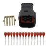 YFGHJ 14 Pin Automotive Connector DJ7141Y-2-11/21(Male Female,1pcs)(Male,1pcs) view 1