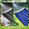Wooden Hammock Spreader Bar 2 Pieces Swing 10-Hole Wooden Poles Accessories view 3