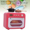 Chiyyak Portable Kitchen Appliances for Children Imitation Microwave Toy Set for Creative Playtime Home view 2