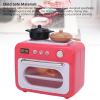 Chiyyak Portable Kitchen Appliances for Children Imitation Microwave Toy Set for Creative Playtime Home view 4