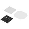 1000 Sets Acrylic Badge Supplies Kit for DIY Projects and Small Business Craft Making Includes Metal Shell Clear Film and Acrylic Back with Pin view 1