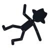 Chiyyak Interactive Wooden Stickman Toy with Moving Limbs Educational Puzzle Game Perfect for Family Bonding Activities Made Of Quality Wood Material (Stickman With Hat) view 4