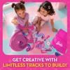 Barbie Sparkle Marble Run Building Set with 10 Marbles for Kids Ages 6+ view 4