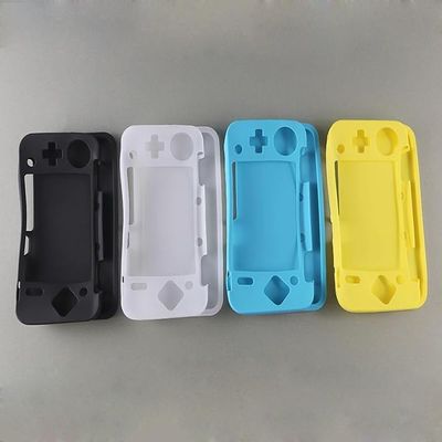 Silicone Rubber Protector Case Soft Case Cover Skin Protective for New 2DS XL LL Console (Black)