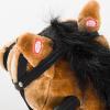 FytStycale Rocking Riding Toy Soft Saddle Authentic Neighing Sounds Wooden Structure Suitable for Home Birthday Gift view 2