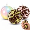 Wax Cracking Squishy Ball, 2.76" Crunchy Chocolate Squishy for Adult Stress Relief, Soft Sensory Squeeze Desk Accessory, Slow Rebound Wax Cracking Balls (Matcha+Strawberry+Colorful) view 1
