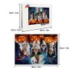 Magic Cat Halloween Jigsaw Puzzle 300 Pieces Spooky Room Decoration Gift for Adult Puzzle Lovers & Party Display view 4