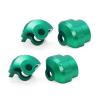 RC Car Upgrade Parts for ARRMA 1/7 1/8 rc Car Upgrade Parts Accessories 4pcs Aluminum Alloy Shock Cap Absorber Protector(Green) view 1