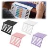 Foldable Mahjong Card Holder Under-Mat Slide-in Stand for American Mahjong, Space-Saving Angled Rack, 3D-Printed Accessory (4, Mix-1) view 1