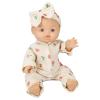 Heless 1681 Muslin Doll Romper Cheeky Fruit with Cute Headband 100% Organic Cotton for Dolls and Cuddly Toys Size 28-35 cm view 2