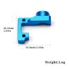 Compatible with Tamiya for TT02 1/10 RC Car Upgrade Modification Parts Accessories Metal Gearbox Housing Gear Mount RC Assortment(Blue) view 2