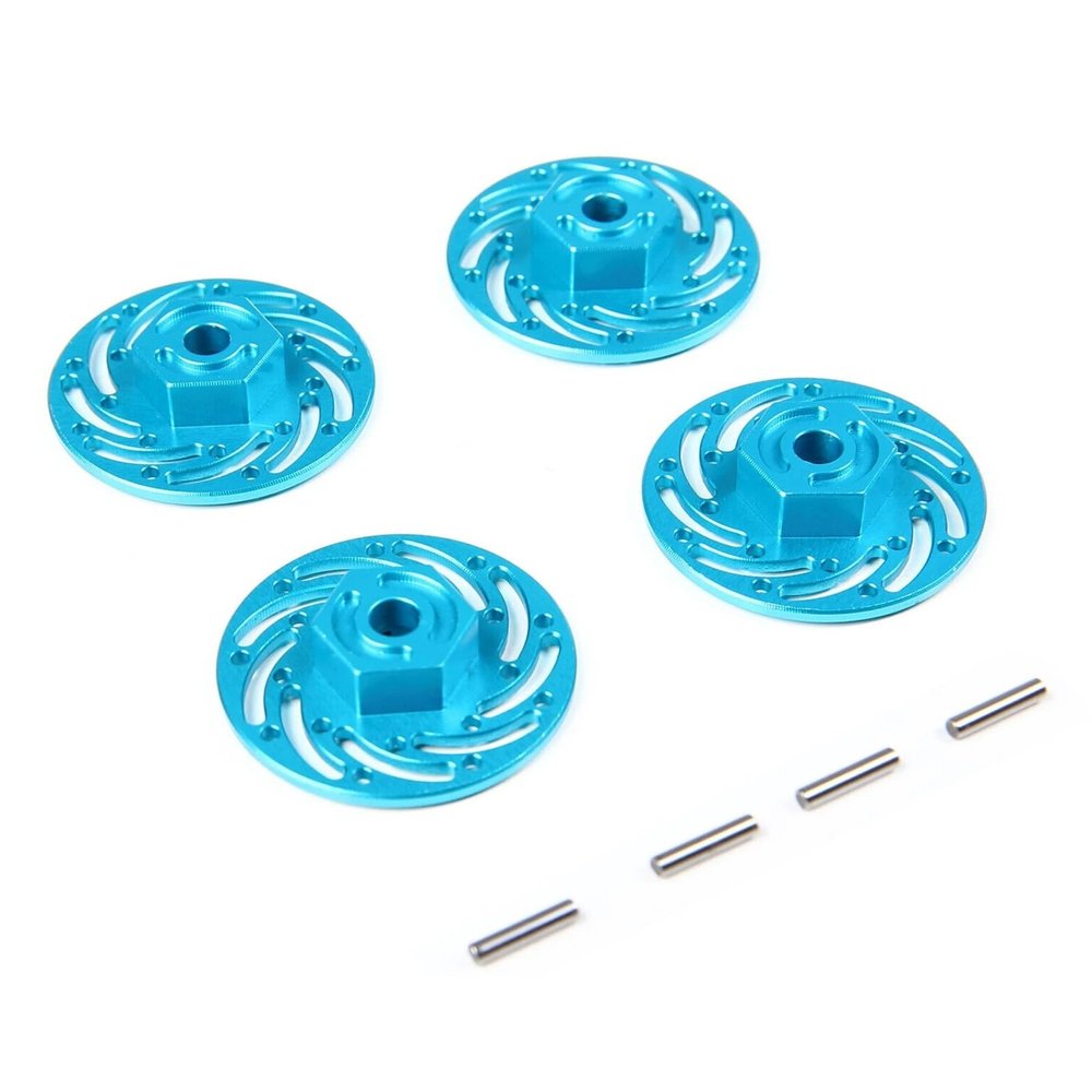 TT-02 Aluminum Brake Rotor Disc for 1:10 RC Car Tamiya TT02 TT01(Azure)