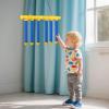 Reflex Challenge Game, Upgrade Edition, 3-Speed Adjustable Catching Toy, Hand-Eye Coordination Trainer, Portable Grabber with Remote, Blue, 15.2 x 8.5 in / 38.5 x 21.5 cm view 3