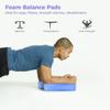 3 Pcs Foam Balance Pad, Cushion for Physical Therapy and Rehabilitation, Trainer Foam for Exercise, Workouts, Yoga, Pilates, Balance Training Pads view 2