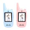 Diyeeni Kids Video Intercom 2 Pack, 2.0 Inch Screen Walkie Talkies for Ages 3-12 with 1640 Feet Range, Voice Changer, Type C Charging, .5 Hours Talk Time view 1