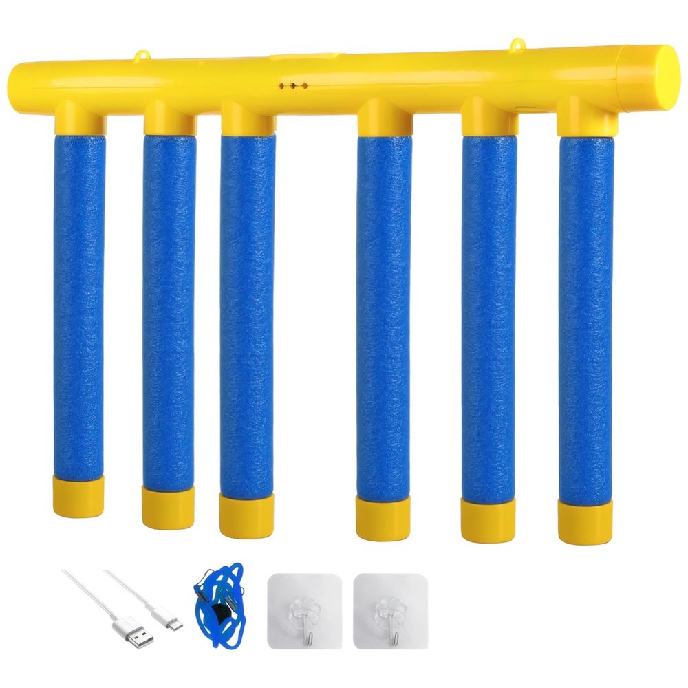 Hand Eye Coordination Training Game, 3-Speed Settings, Includes 6 Falling Sticks, USB Rechargeable, Enhances Reaction and Focus, Ideal for Parent-Youngster Interactive Play