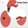 Scooter Board, Red for Youngsters, with 360 Wheels, Plastic Casters Floor Sitting Scooter Boards for Balance, Coordination Training, Home Early Education, Includes Tow Rope view 4