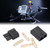 YUKOFE RC Plane Connectors Male Female Pair Reusable High Current Withstand RC Adapter Plugs for Remote Control Aircraft Plastic Copper Material Set of 2 view 2
