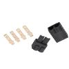 YUKOFE RC Plane Connectors Male Female Pair Reusable High Current Withstand RC Adapter Plugs for Remote Control Aircraft Plastic Copper Material Set of 2 view 4