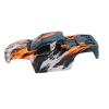 Jenivaint PVC RC Car Body Shell Lightweight Spare Cover with Cool Sporty Look for 1/16 Scale Replacement Parts (Orange) view 2