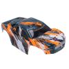 Jenivaint PVC RC Car Body Shell Lightweight Spare Cover with Cool Sporty Look for 1/16 Scale Replacement Parts (Orange) view 3