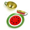14-Piece Pretend Teapot Set Tea Party Kitchen Pretend Playset Toy Metal Kitchenware Tea Cups Dishes Accessories view 3