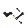 RC Car Models Parts for WLtoys 244016 for Losi Micro-B 1/24 RC Car Upgrade Parts Metal Steering Arm Rod Remote Control Decorative Spare Replace(Black) view 1