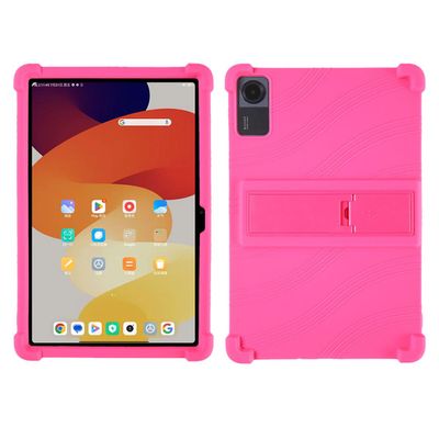 BMPNLSZ TPU Cover for Jeazans JZPAD-KB10L, Black Flexible Silicone Slim fit Soft Shell Cute Back Case Bumper Rubber Protective Case (10,0") - Rosered