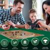 Superhao Card Table Cover Card Table Game Cover Round Green Baize Cloth for Top for for Playing view 2
