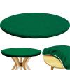 Superhao Card Table Cover Card Table Game Cover Round Green Baize Cloth for Top for for Playing view 4