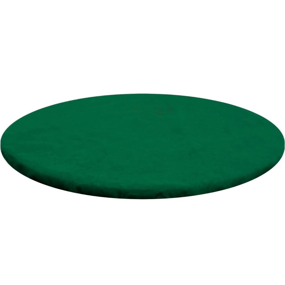 Superhao Card Table Cover Felt Card Table Game Cover Round Tablecloth Poker Topper Mat Elastic Protector for Playing